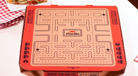 Pizza Hut Pac-Man Packaging