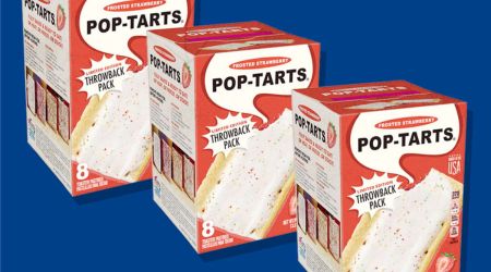 Pop-Tarts throwback packaging